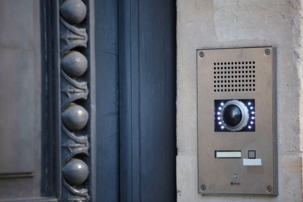 Paris, détail d'une porte cochère