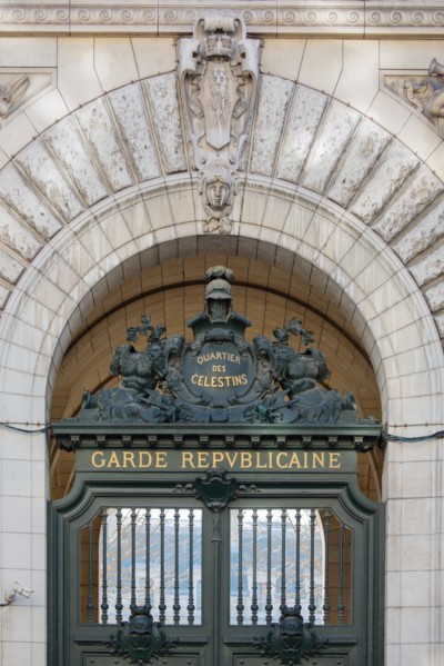 Paris, Caserne de la Garde Républicaine