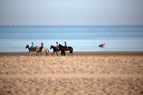 Deauville, beach