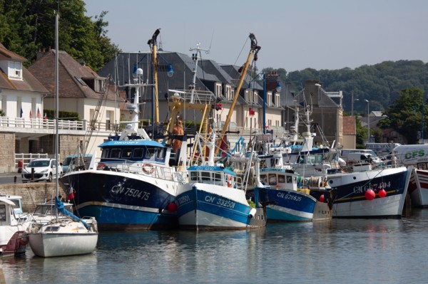 Port en Bessin Huppain, quai baron Gérard