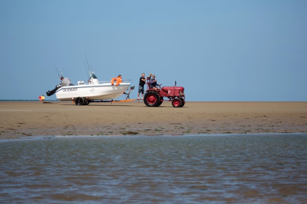 Côte de nacre, landing beaches
