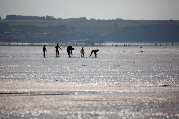 Côte de nacre, landing beaches