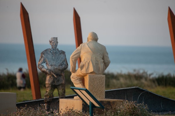DDay 75 garden, Arromanches les Bains