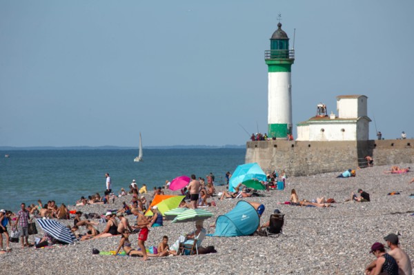 Plage du Tréport, Seine Maritime