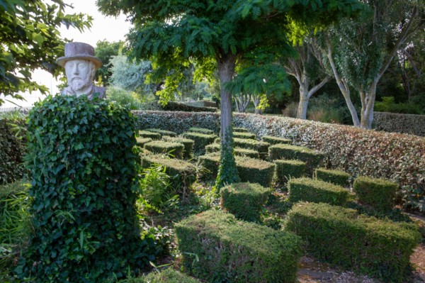Jardin des personnalités à Honfleur