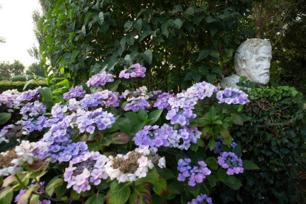 Jardin des personnalités à Honfleur