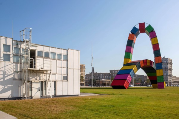Ganivet, Catène de containers