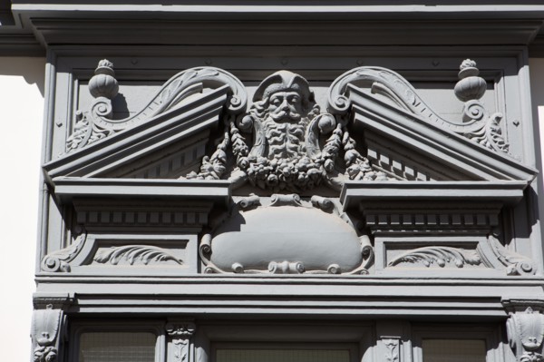 Paris, detail of a pediment