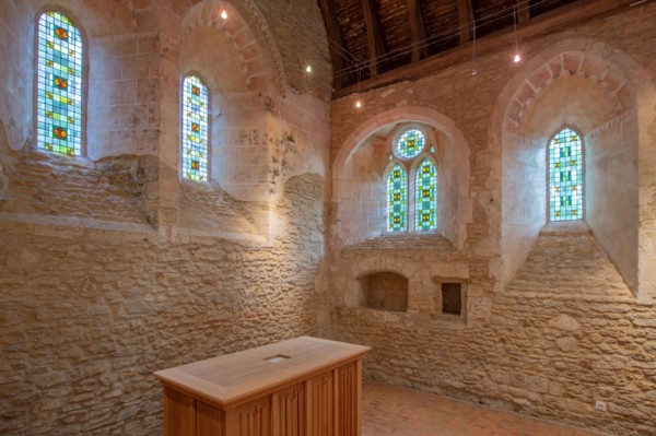 Château de Crèvecoeur, Fondation Schlumberger, à Crèvecoeur-en-Auge