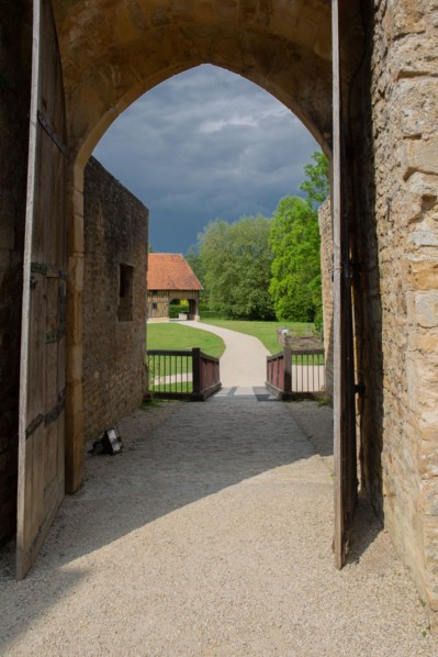 Château de Crèvecoeur, Fondation Schlumberger, à Crèvecoeur-en-Auge