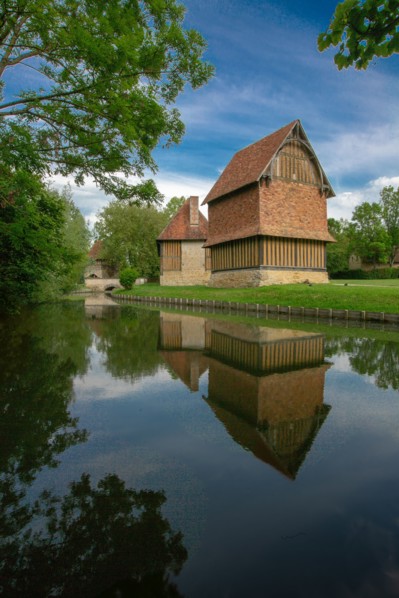Crèvecoeur Castle, Schlumberger Foundation, in Crèvecoeur-en-Auge