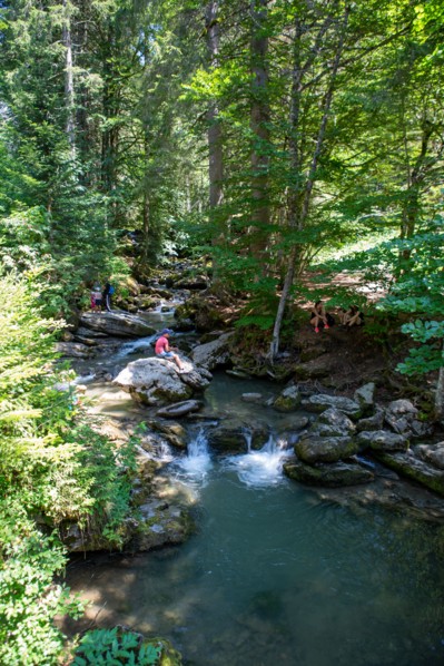 Montriond, Haute-Savoie, cascade d'Ardent