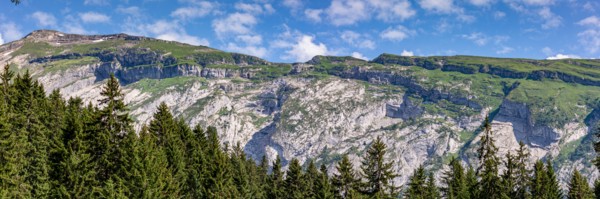 Morzine, Haute-Savoie, site of the Lac des Mines d'Or, the Rouleau de Bostan