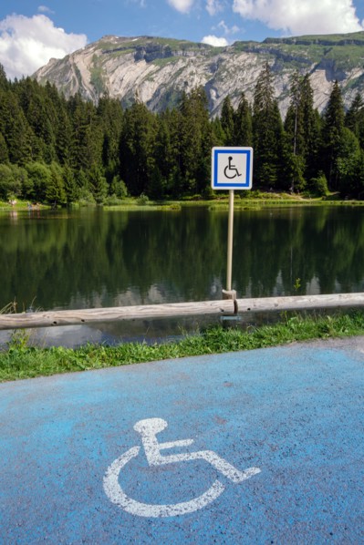 Morzine, Haute-Savoie, site du lac des Mines d'Or