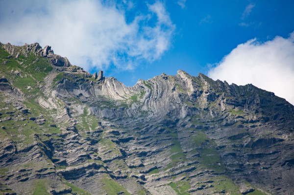 Morzine, Haute-Savoie, site of the Lac des Mines d'Or, the Rouleau de Bostan