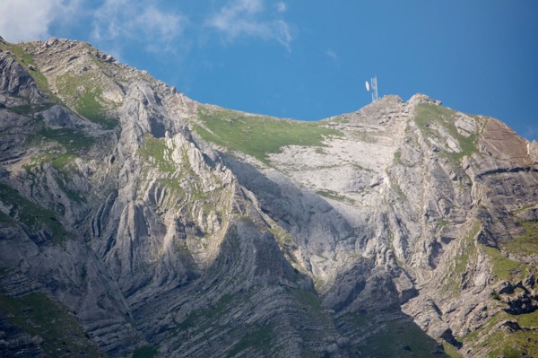Morzine, Haute-Savoie, site du lac des Mines d'Or, le rouleau de Bostan