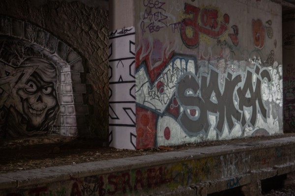 Paris, Petite Ceinture en la gare du Poinçon et la rue Didot