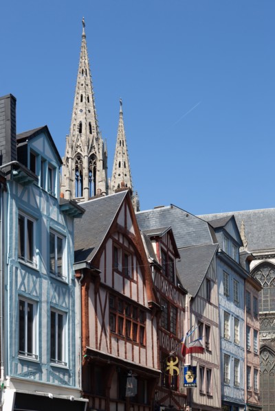 Rouen (Seine Maritime), rue des Boucheries Saint-Ouen
