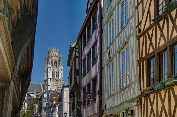 Rouen (Seine Maritime), rue Damiette
