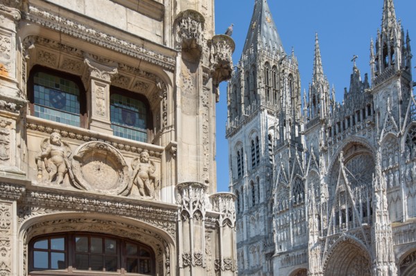 Rouen (Seine Maritime), cathédrale Notre-Dame