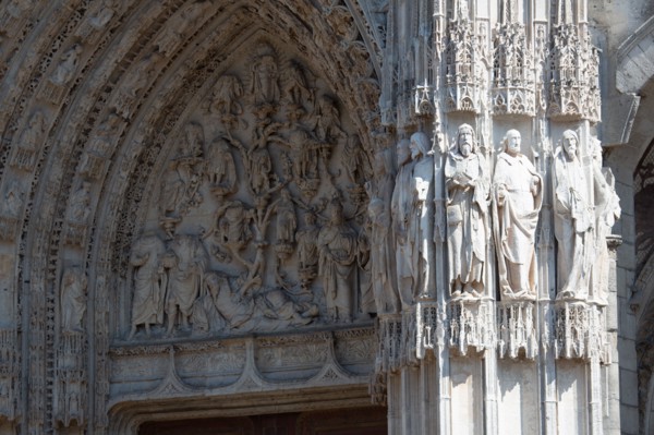 Rouen (Seine Maritime), cathédrale Notre-Dame