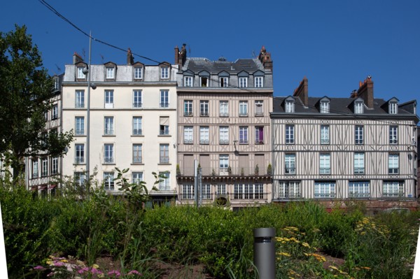 Rouen (Seine Maritime), place du Vieux Marché
