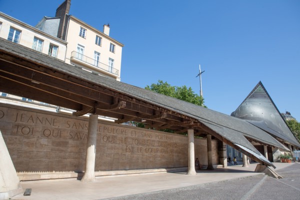 Rouen (Seine Maritime), place du Vieux Marché