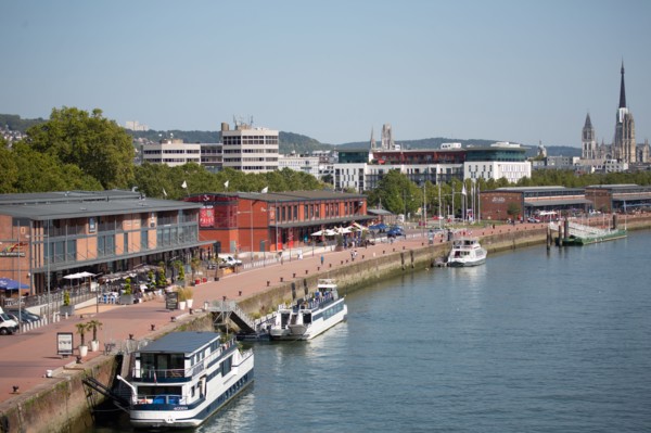 Rouen (Seine Maritime), the Docks