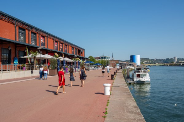 Rouen (Seine Maritime), the Docks