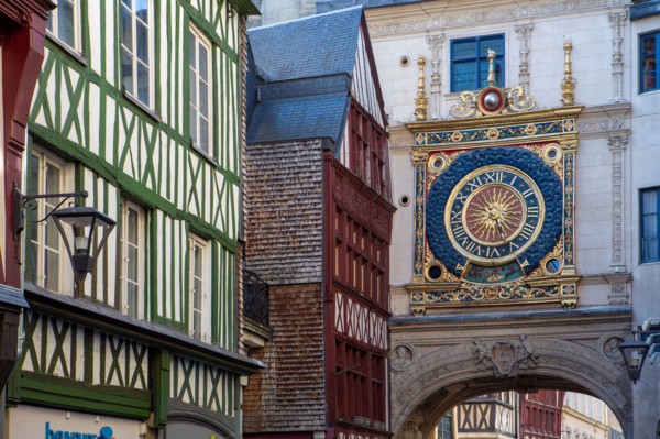 Rouen (Seine Maritime), rue du Gros Horloge
