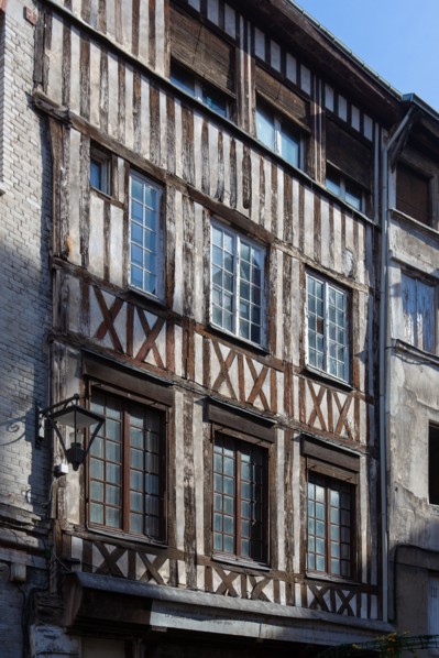 Rouen (Seine Maritime), rue Eau de Robec