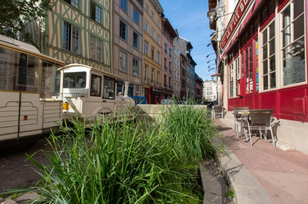 Rouen (Seine Maritime), rue Eau de Robec