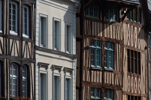 Rouen (Seine Maritime), rue Eau de Robec