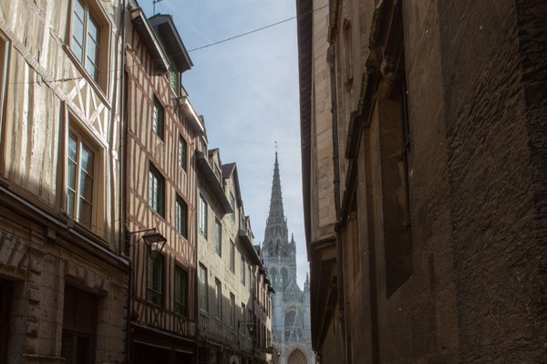 Rouen (Seine Maritime), rue Saint-Romain