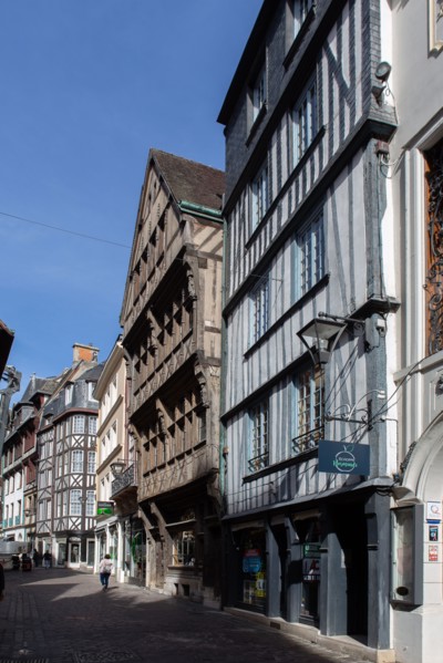 Rouen (Seine Maritime), rue Saint-Romain