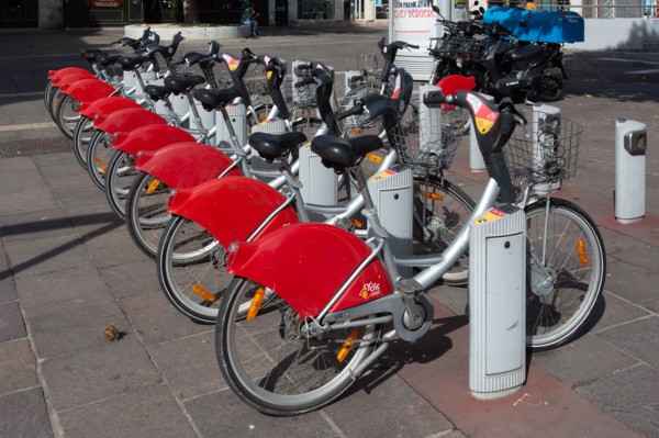 Rouen (Seine Maritime), vélos en libre service