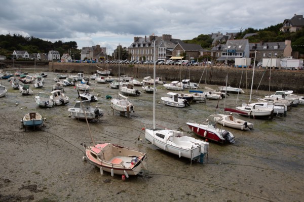 Pléneuf Val André, port, harbour of Dahouët (Côtes d'Armor)