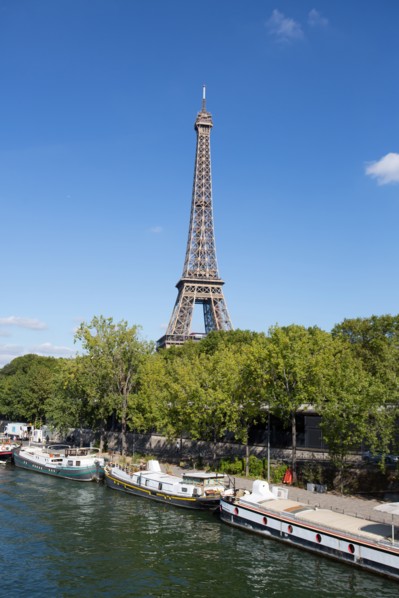 Paris, La Seine et la Tour Eiffel