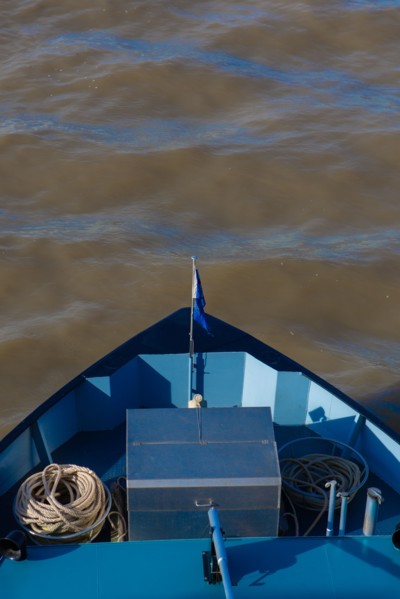 Paris, barge on the river Seine