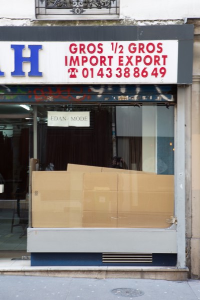 Paris, commerce de gros et demi-gros