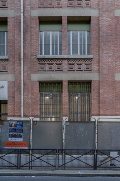 Paris, election signs