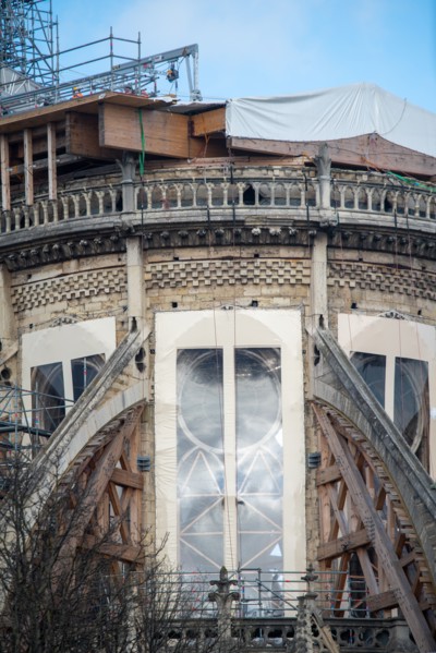 Cathédrale Notre-Dame de Paris, un an après l’incendie du 15 avril 2019