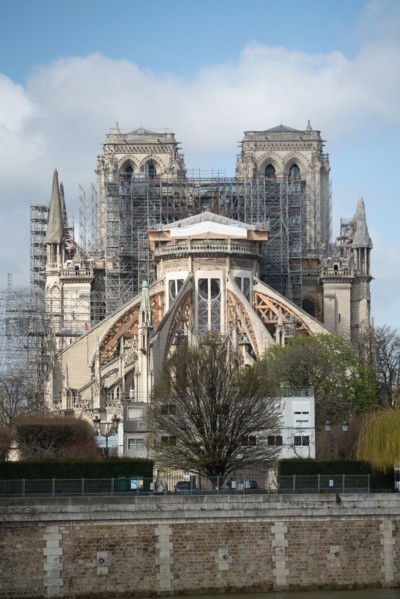 Cathédrale Notre-Dame de Paris, un an après l’incendie du 15 avril 2019