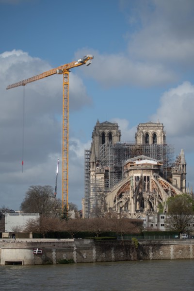 Cathédrale Notre-Dame de Paris, un an après l’incendie du 15 avril 2019