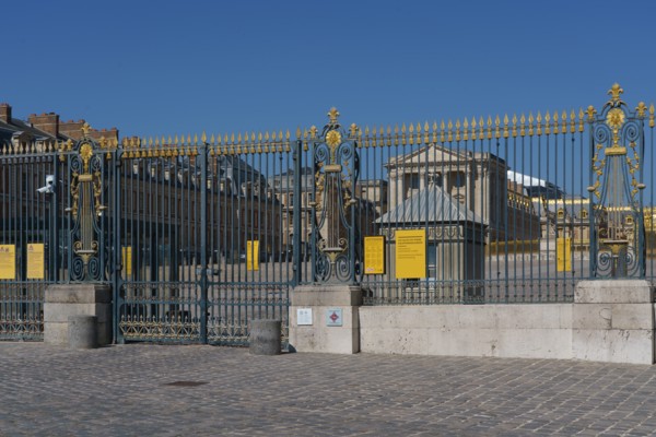 The Palace of Versailles closed due to the Covid-19 outbreak