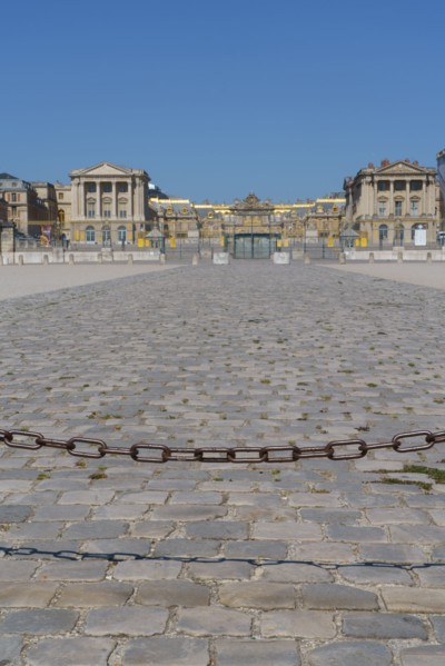 Le château de Versailles fermé à cause de l'épidémie de Covid-19