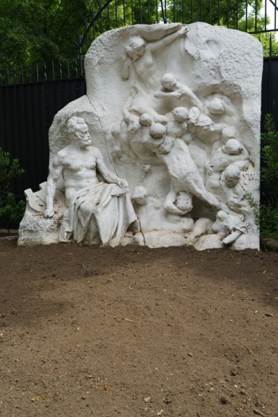 Victor Hugo ou La Vision du poète, sculpture de Georges Bareau