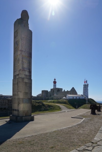 Pointe Saint-Mathieu, Finistère nord, Mémorial national des marins morts pour la France