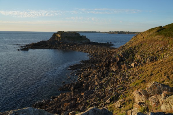 Pointe de Kermorvan, Finistère nord, GR34