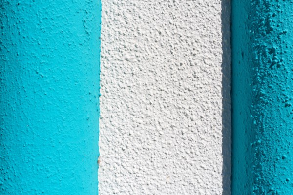 Detail of a colored house, Le Conquet, North tip of Finistère